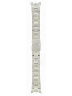 Casio 20mm Silver Tone Stainless Steel Metal Watch Band  