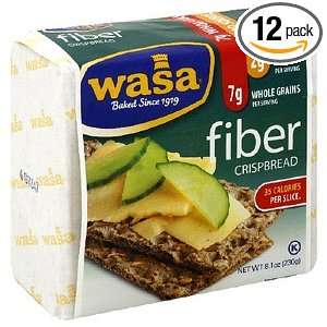 Wasa Crispbread, Fiber, 8.1 Ounce Boxes Grocery & Gourmet Food