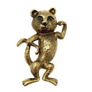   Brooches   Antique Design   Fun Muscles Cat Animal Brooch Jewelry