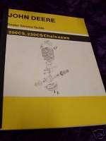 John Deere 200CS/230 Chainsaws Dealer Service Guide  