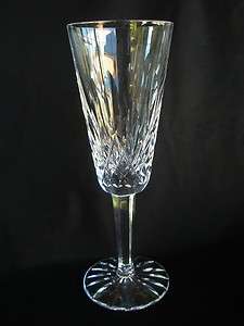   Waterford Lismore Fluted Champagne Crystal Glass 7 1/4 High  