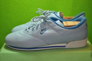 VINTAGE NIKE SNEAKERS ~ LACE UP DANCE CHEER LACE UP LIGHT BLUE 9.5M 