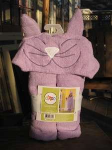 CIRCO  KIDS hooded towel (cat) mostly cotton  