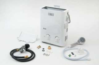   L5 Portable Tankless Water Heater and Outdoor Shower