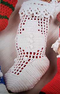 CHRISTMAS STOCKINGS Crochet Project Pattern Book New OP  