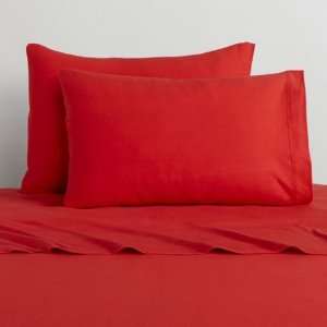  Cannnon Coexist Twin Jersey Sheet Set   Red