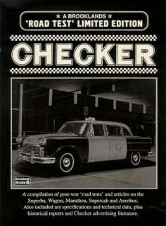 CHECKER Superba Wagon, Marathon, Supercab, Aerobus, CAB  