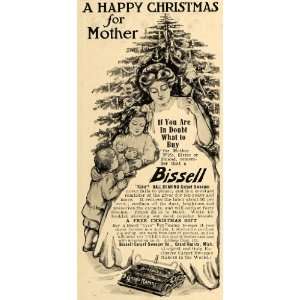  1909 Ad Bissell Carpet Sweeper Co. Christmas Tree Child 