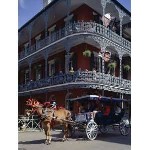  Horse and Carriage in the French Quarter, New Orleans 
