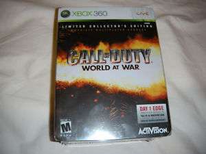 Call of Duty World at War collector edition XBOX 360 FactorySEAL 