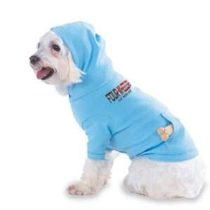 EAT MORE BUSH Hooded (Hoody) T Shirt with pocket for your Dog or Cat 