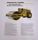 Ingersoll Rand 1986 SD150D & SD150F Compactors Brochure