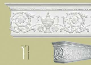 Stunning Crown Molding  Urn Style Frieze Cornice  