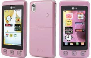 FEATURE PACKED LG KP500 COOKIE IN PINK UNLOCKED GSM TOUCH SCREEN 3MP 