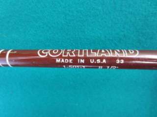 CORTLAND 8 1/2 Fly Fishing Rod + Fly Fishing Reel Recommended Line 8 