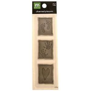  Making Memories Charmed Plaques pack of 3 plaques mini 