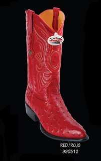   Red, Oryx, or Burgundy Ostrich Leather Western Cowboy Boots New  