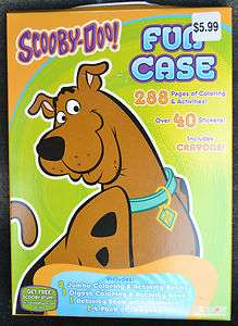   Fun Case Coloring Books Stickers and Crayons 9781615684083  