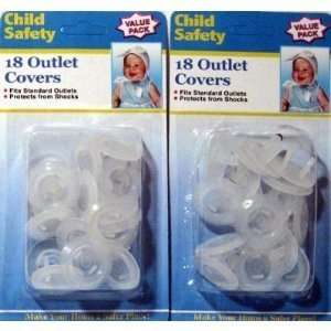    New 40 Lot Electrical Outlet Covers Child Proof Safety Baby