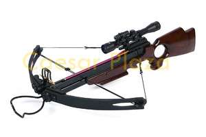 150 lb Wood Compound Hunting Crossbow Archery Bow 180 175 80 50 