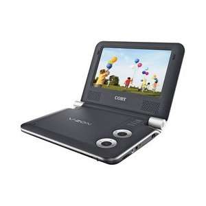  Coby 7IN PORTABLE DVD/CD/ PLAYER (Personal & Portable / Portable 