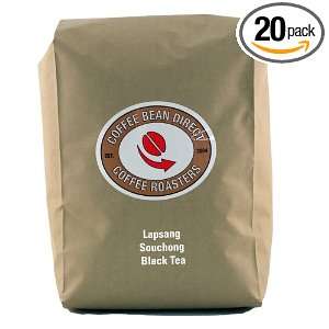 Coffee Bean Direct Lapsang Souchong Black Tea, 1 Pound (Pack of 20)