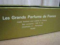 Vintage Charles V Les Grands Parfums de France 10 Perfume Set NIB 5/6 