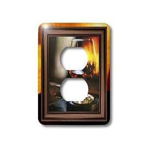     Cognac and Cuban Cigar   Light Switch Covers   2 plug outlet cover