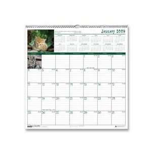 Dec, 12x16 1/2   Sold as 1 EA   Wall calendar features a full color 