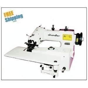   Industrial Sewing Machine, Curved Needle, Knee Lever, Skip Stitch