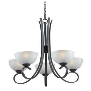  Kenroy Home Maple 5 Light Chandelier   KH 91965FGRPH