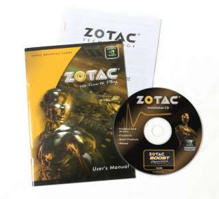Zotac Nvidia GTX 460 SE Video Card With Original Packaging 