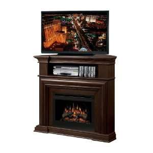   Traditional Corner Media Fireplace with 25 Wid