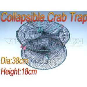  new arrival 10pcs pack fishing collapsible crabfish shrimp crab 