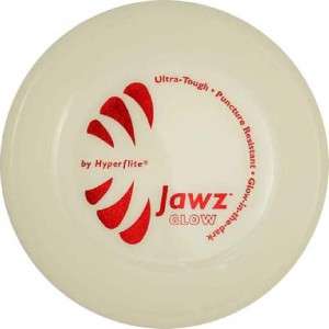 Hyperflite Jawz Flying Disc Dog Toy Frisbee 8.75 Glow  
