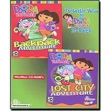 DORA THE EXPLORER 2 PC Software Game Set NEW in Box  