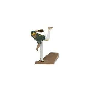  MLB Series 10 Figure Mark Mulder with Green Oakland As 