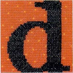  Just Letters D   Cross Stitch Pattern Arts, Crafts 