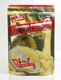 Fruit King Vacuum Freeze Dried Durian 100 g  
