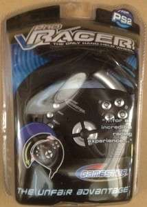 NEW Gamester Pro Racer Hand Held Racing Wheel Controller PS2 