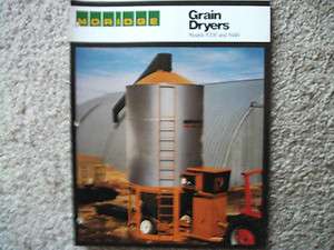 Vintage Moridge Grain Dryers Sales Brochure models 8330 and 8440 