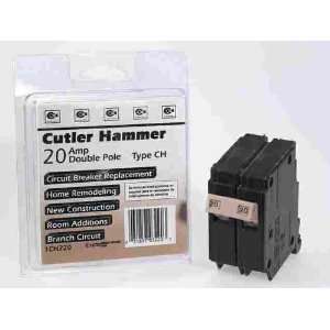  3 each Cutler Hammer Double Pole Circuit Breaker (CH220 