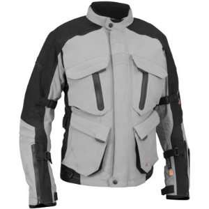   TPG Rainier Motorcycle Jacket Medium (Size 40) Dark Silver/Black