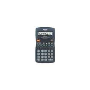  Sharp® EL 500WBBK Fraction Calculator Electronics