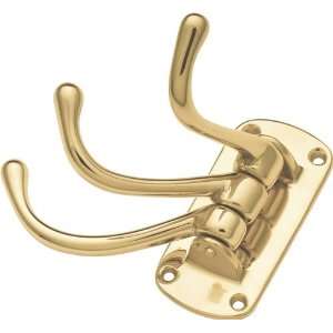   Hardware P27350 Polished Brass Decorative Hooks