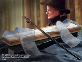 Harry Potter Prof McGonagall Wand & Ollivanders Box New  