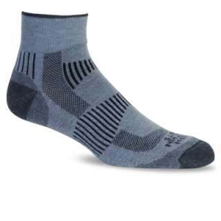 Eastern Mountain Sports Mens Fast Mountain Merino Wool Quarter Socks 