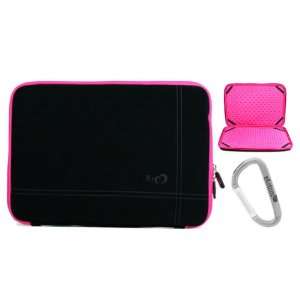 Magenta / Pink Laptop Bag for 10 inch Dell mini 1100 OBK, mini 296PRD 