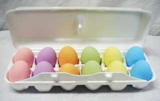   PASTEL CERAMIC CHICKEN EGGS   CRAFTS   Easter   Decor   Nest Eggs