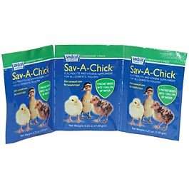 Sav A Chick Poultry Vitamins Electrolytes Chick 3/pkg  